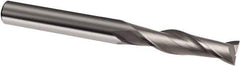 Guhring - 18mm, 65mm LOC, 18mm Shank Diam, 150mm OAL, 2 Flute, Solid Carbide Square End Mill - Single End, Uncoated, Spiral Flute, 30° Helix, Right Hand Cut, Right Hand Flute, Series 3011 - Apex Tool & Supply