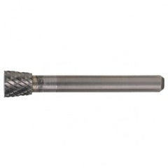 SN-51 Double Cut Solid Carbide Bur-Inverted Taper Shape - Apex Tool & Supply