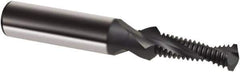 Guhring - M12x1.50 Metric Fine, 0.4134" Cutting Diam, 2 Flute, Solid Carbide Helical Flute Thread Mill - Internal Thread, 31.9mm LOC, 90mm OAL, 14mm Shank Diam - Apex Tool & Supply