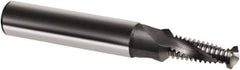 Guhring - M8x1.25 Metric, 0.2677" Cutting Diam, 2 Flute, Solid Carbide Helical Flute Thread Mill - Internal Thread, 18.7mm LOC, 74mm OAL, 10mm Shank Diam - Apex Tool & Supply