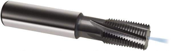 Guhring - 3.5 Metric/Metric Fine, 0.7854" Cutting Diam, 5 Flute, Solid Carbide Helical Flute Thread Mill - Internal Thread, 50mm LOC, 105mm OAL, 20mm Shank Diam - Apex Tool & Supply