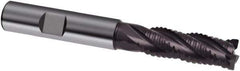 Guhring - 20mm, 60mm LOC, 20mm Shank Diam, 126mm OAL, 4 Flute, Solid Carbide Square End Mill - Single End, FIREX Finish, Spiral Flute, 30/32° Helix, Centercutting, Right Hand Cut, Right Hand Flute, Series 3522 - Apex Tool & Supply
