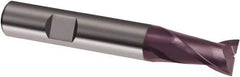 Guhring - 20mm, 32mm LOC, 20mm Shank Diam, 104mm OAL, 3 Flute, Solid Carbide Square End Mill - Single End, FIREX Finish, Spiral Flute, 30° Helix, Right Hand Cut, Right Hand Flute, Series 3364 - Apex Tool & Supply