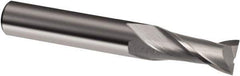 Guhring - 16mm, 26mm LOC, 16mm Shank Diam, 92mm OAL, 2 Flute, Solid Carbide Square End Mill - Single End, Uncoated, Spiral Flute, 30° Helix, Right Hand Cut, Right Hand Flute, Series 3303 - Apex Tool & Supply