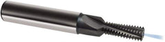 Guhring - M12x1.5 Metric Fine, 0.3917" Cutting Diam, 4 Flute, Solid Carbide Helical Flute Thread Mill - Internal Thread, 26.2mm LOC, 90mm OAL, 14mm Shank Diam - Apex Tool & Supply