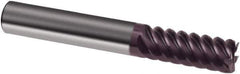 Guhring - 20mm, 38mm LOC, 20mm Shank Diam, 104mm OAL, 8 Flute, Solid Carbide Square End Mill - Single End, FIREX Finish, Spiral Flute, 55° Helix, Right Hand Cut, Right Hand Flute, Series 3715 - Apex Tool & Supply