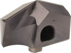 Guhring - Series 4112, 22mm Diam Grade K/P 140° Replaceable Drill Tip - Carbide, Nano-FIREX Finish, 220 Seat Size - Apex Tool & Supply