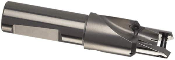 Guhring - 24 to 24.99mm Diam, 1xD, 25.4mm Max Depth, 1" Shank Diam, 25.4mm Flute, 122mm OAL, Replaceable Tip Drill - HT 800 WP Insert, 220 Seat Size, Pilot HT 800 WP Toolholder, Series 4105 - Apex Tool & Supply