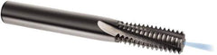 Guhring - #10-32 UNF, 0.1496" Cutting Diam, 3 Flute, Solid Carbide Helical Flute Thread Mill - Internal Thread, 11.5mm LOC, 54mm OAL, 6mm Shank Diam - Apex Tool & Supply