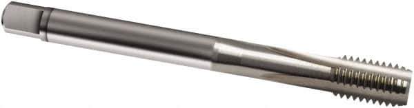 Guhring - M22x1.00 Metric Fine 6H 4 Flute Bright Finish Cobalt Straight Flute Machine Tap - Modified Bottoming, Right Hand Thread, 125mm OAL, D6/D7 Limit, Oversize - Apex Tool & Supply