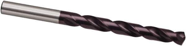 Guhring - Letter P 130° Cobalt Jobber Drill - FIREX Finish, Right Hand Cut, Spiral Flute, 117mm OAL, Cone Relief Point - Apex Tool & Supply