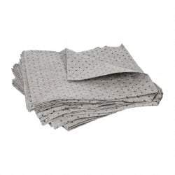 PRO-SAFE - 30 Gal Capacity per Package, Universal Pad - 17" Long x 15" Wide, Gray, Polypropylene - Apex Tool & Supply