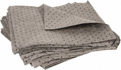 PRO-SAFE - 41 Gal Capacity per Package, Universal Pad - 30" Long x 30" Wide, Gray, Polypropylene - Apex Tool & Supply
