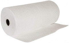 PRO-SAFE - 48 Gal Capacity per Package, Oil Only Roll - 150' Long x 30" Wide, White, Polypropylene - Apex Tool & Supply