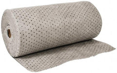 PRO-SAFE - 38 Gal Capacity per Package, Universal Roll - 150' Long x 30" Wide, Gray, Polypropylene - Apex Tool & Supply