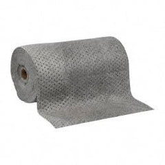 PRO-SAFE - 50 Gal Capacity per Package, Universal Roll - 150' Long x 30" Wide, Gray, Polypropylene - Apex Tool & Supply