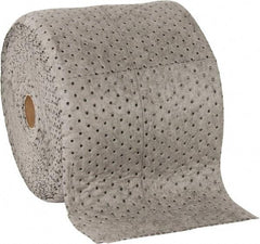 PRO-SAFE - 24 Gal Capacity per Package, Universal Roll - 150' Long x 15" Wide, Gray, Polypropylene - Apex Tool & Supply