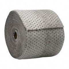 PRO-SAFE - Heavy Weight, Universal Use Sorbent Roll - 150' Long x 15" Wide, Gray - Apex Tool & Supply