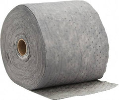 PRO-SAFE - Universal Use, 67 Gallon Package Capacity Sorbent Roll - 300' Long x 15" Wide, Gray - Apex Tool & Supply