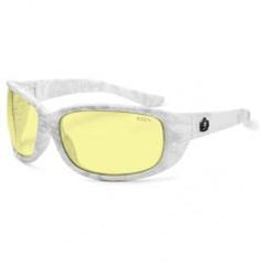 ERDA-YT YELLOW LENS SAFETY GLASSES - Apex Tool & Supply