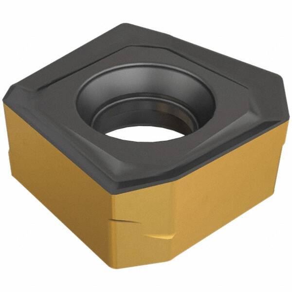 Iscar - S845 SNMU1305 Grade IC5100 Carbide Milling Insert - TiCN/Al2O3 Finish, 0.244" Thick, 13mm Inscribed Circle, 0.8mm Corner Radius - Apex Tool & Supply