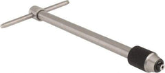 Starrett - 1/16 to 3/16" Tap Capacity, T Handle Tap Wrench - 6" Overall Length - Apex Tool & Supply