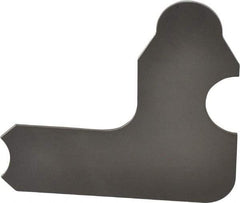 Starrett - 11/32 Inch Radius Gage - Satin Chrome Finish, Stainless Steel - Apex Tool & Supply