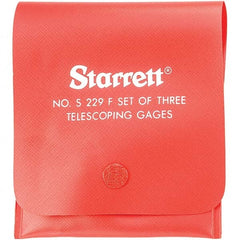 Starrett - Bore Gage Accessories Type: Case Minimum Measurement (Decimal Inch): 0.5000 - Apex Tool & Supply
