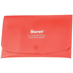 Starrett - Bore Gage Accessories Type: Case Minimum Measurement (Decimal Inch): 0.5000 - Apex Tool & Supply