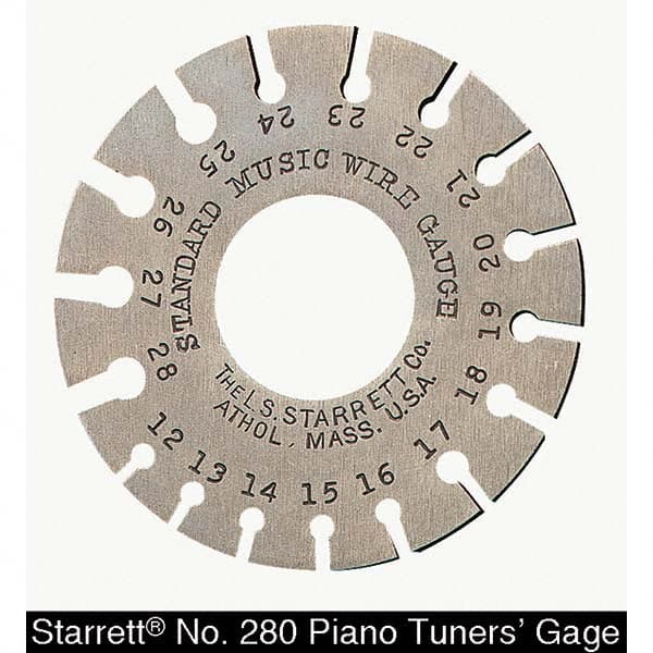 Starrett - Feeler Gages Thickness (Decimal Inch): 0.0625 Leaf Length (Inch): 9/16 - Apex Tool & Supply