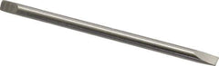 Starrett - 5/8" Blade Length Precision Blade Screwdriver - 3-3/4" OAL - Apex Tool & Supply