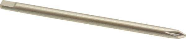 Starrett - #0 Phillips Point, 5/8" Blade Length Precision Blade Screwdriver - 3-3/4" OAL - Apex Tool & Supply