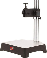 Starrett - Cast Iron (Base), Rectangular Base, Comparator Gage Stand - 13-21/32" High, 10-3/32" Base Length x 9-39/64" Base Width x 2-5/32" Base Height, Includes Holder - Apex Tool & Supply