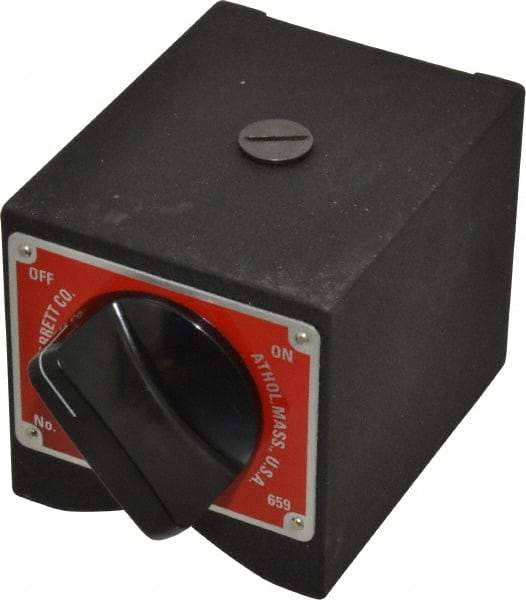 Starrett - 250 Lb Magnetic Pull, Indicator Positioner & Holder with Base - 3" Base Height, 3-1/2" Base Length, 3" Base Width - Apex Tool & Supply