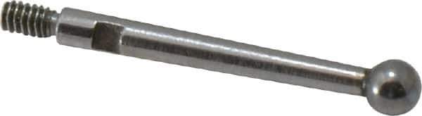 Starrett - 13/16 Inch Long, Carbide, Height Gage Contact Point - For Use with Starrett Height Gages - Apex Tool & Supply
