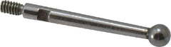 Starrett - 13/16 Inch Long, Carbide, Height Gage Contact Point - For Use with Starrett Height Gages - Apex Tool & Supply