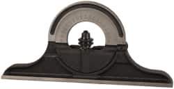 Starrett - 12 to 24 Inch Long Blade, Reversible Combination Square Protractor Head - Black Wrinkle Coated, Cast Iron - Apex Tool & Supply