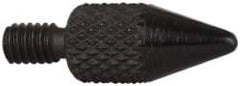 Starrett - #4-48, 1/16" Ball Diam, Steel Tapered Contact Point - 7/16" Contact Point Length, Use with AGD Dial Indicators - Apex Tool & Supply