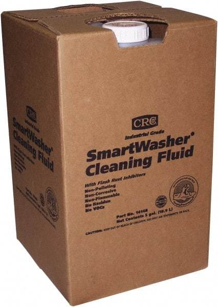 CRC - 5 Gal Jug Parts Washer Fluid - Water-Based - Apex Tool & Supply