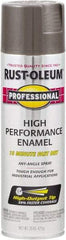 Rust-Oleum - Dark Machinery Gray, Gloss, Rust Proof Enamel Spray Paint - 14 Sq Ft per Can, 15 oz Container, Use on Multipurpose - Apex Tool & Supply