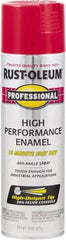 Rust-Oleum - Safety Red, Gloss, Rust Proof Enamel Spray Paint - 14 Sq Ft per Can, 15 oz Container, Use on Multipurpose - Apex Tool & Supply
