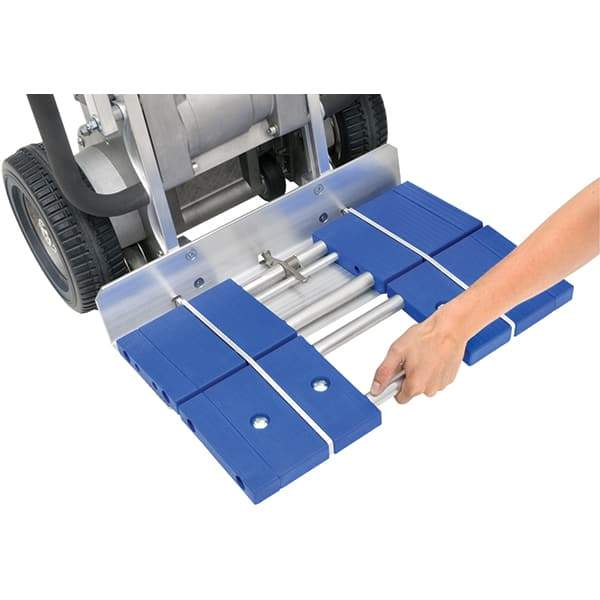 Wesco Industrial Products - 21" Wide x 5" High x 14" Deep Hand Truck Snap-On Toe Plate - 725 Lb Load Capacity - Apex Tool & Supply