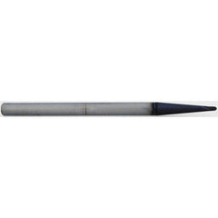 Accupro - 1", 1-1/4" LOC, 1" Shank Diam, 6" OAL, 7 Flute, Solid Carbide Square End Mill - Apex Tool & Supply