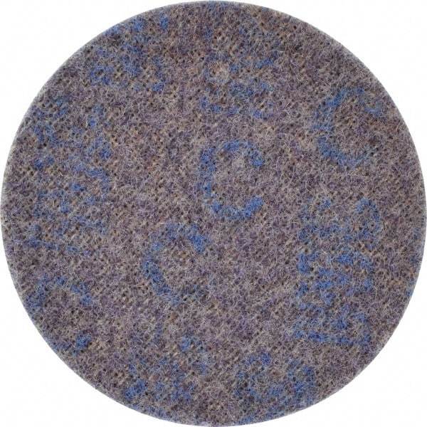 3M - 4-1/2" Diam, Aluminum Oxide Hook & Loop Disc - Coarse Grade, Nonwoven, Series SL-DH - Apex Tool & Supply