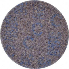 3M - 4-1/2" Diam, Aluminum Oxide Hook & Loop Disc - Coarse Grade, Nonwoven, Series SL-DH - Apex Tool & Supply