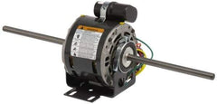 US Motors - 1/4 hp, OPAO Enclosure, Auto Thermal Protection, 1,625 RPM, 230 Volt, 60 Hz, Single Phase Permanent Split Capacitor (PSC) Motor - Size 48YZ Frame, Stud Mount, 2 Speed, Sleeve Bearings, 1.8 Full Load Amps, A Class Insulation, CCW Lead End - Apex Tool & Supply