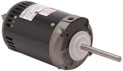 US Motors - 3/4 hp, OPAO Enclosure, Auto Thermal Protection, 1,075 RPM, 208-230/460 Volt, 60 Hz, Industrial Electric AC/DC Motor - Size 56 Frame, Hub/Stud Mount, 1 Speed, Ball Bearings, 4.6-4.1/1.7 Full Load Amps, B Class Insulation, CCW Lead End Rev - Apex Tool & Supply
