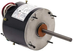 US Motors - 1/3 hp, TEAO Enclosure, Auto Thermal Protection, 825 RPM, 208-230 Volt, 60 Hz, Single Phase Permanent Split Capacitor (PSC) Motor - Size 48Y Frame, Stud Mount, 2 Speed, Ball Bearings, 1.9/1.2 Full Load Amps, B Class Insulation, Reversible - Apex Tool & Supply