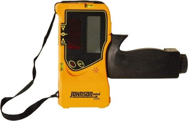Johnson Level & Tool - Laser Level 9 V Battery, Laser Detector - Use With Line Generated Lasers - Apex Tool & Supply