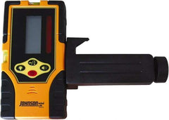Johnson Level & Tool - Laser Level 9 V Battery, Laser Detector - Use With Red Beam Rotary Laser - Apex Tool & Supply